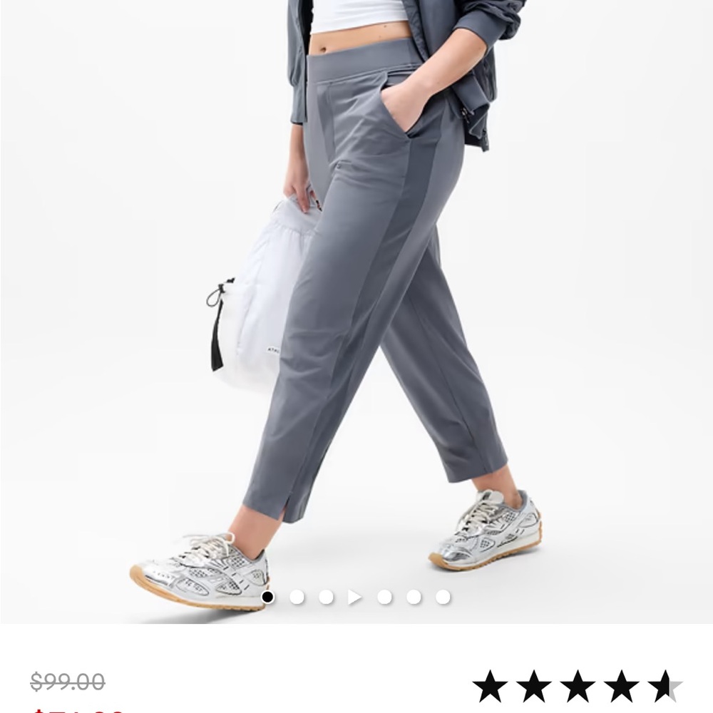 EUC Athleta Brooklyn Midrise pants. Size 12.